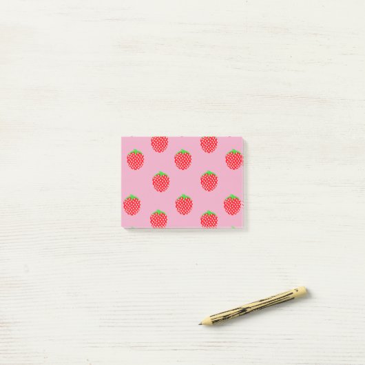 Berry Beauful Summer Post-it® Notes (Op bureau)