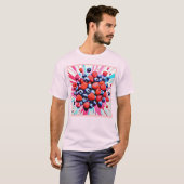 Berry Blast: Fruity Fun T-shirt (Voorkant volledig)