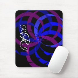 Berry Blend Geometric Mouse Pad Muismat