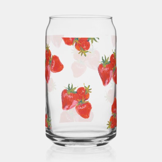 Berry Bliss Drinkware Set 🍓 Blikvorm Glas (Voorkant)