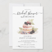 Berry Bliss Fête des mariées Brunch Invitation (Devant)