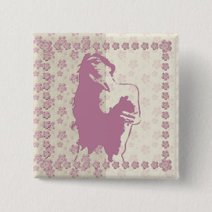 Berry Blossom - Pin Button