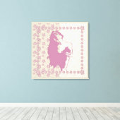 Berry Blossom - Toile Enveloppée (Insitu (Plancher de Bois))