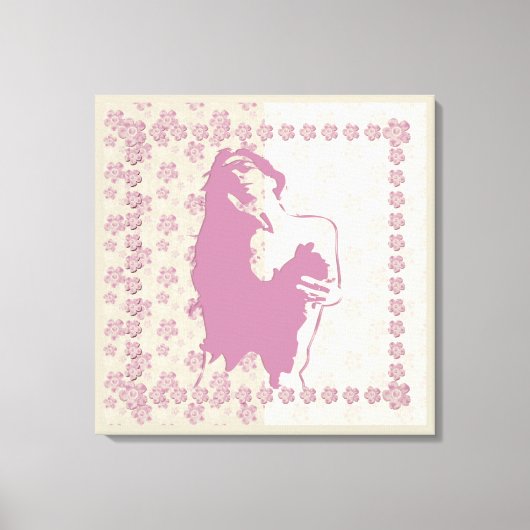 Berry Blossom - Toile Enveloppée (Recto)