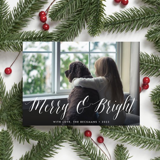 Berry & Bright | Carte photo de vacances