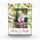 Berry & Bright Holiday Photo Block Fotoblokken (Voorkant)