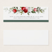 Berry | Carte de site Mariage (Devant & derrière)