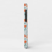 Berry Citrus - donkergroene strepen Case-Mate iPhone Case (Achterkant/links)