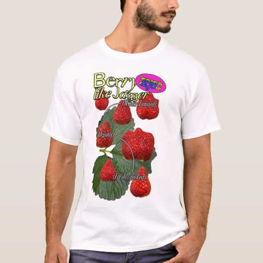 Berry comme t-shirt jagger (Devant)