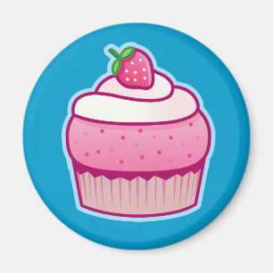 berry cupcake magnet magneet