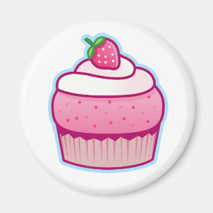 berry cupcake magnet magneet