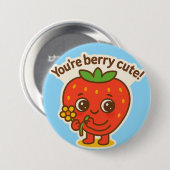 Berry Cute Button (Voorkant /achterkant)