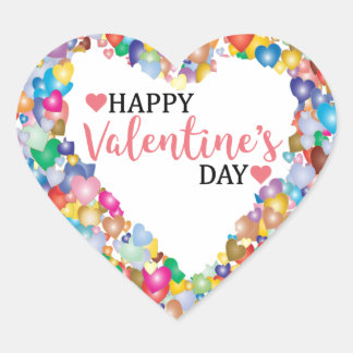 Berry Cute Valentijn Heart Sticker