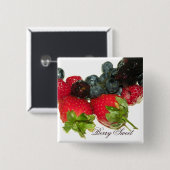 Berry Delight "Berry Sweet" Button (Voorkant /achterkant)