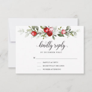 Berry d'hiver doux   Répondre   Carte RSVP