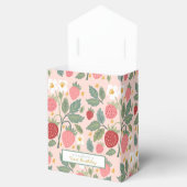 Berry eerste aardbei bedankdoosjes (Geopend)