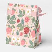 Berry eerste aardbei bedankdoosjes (Achterkant)