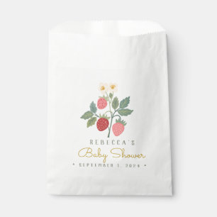 Berry Eerste Aardbei Boeket Bedankzakje