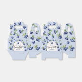 Berry eerste blauwe bessen kinderen verjaardag bedankdoosjes (Uitgevouwen)