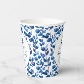 Berry eerste Blueberry 1e verjaardagsfeestje Papieren Bekers (Rechts)