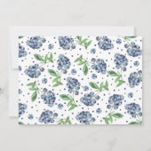 Berry Eerste Blueberry Foto Kaart (Achterkant)