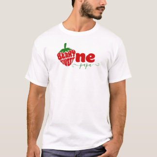 Berry Eerste Een Verjaardag Ouder T-shirt