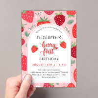 Berry eerste Schattigee 1e verjaardag Strawberry G
