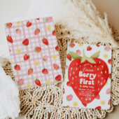 Berry Eerste Verjaardag Uitnodigingen