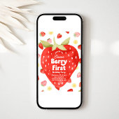 Berry Eerste Verjaardag Uitnodigingen