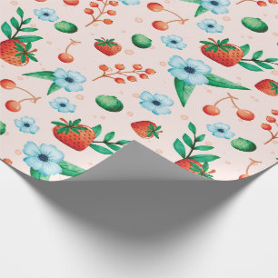 Berry Eerste Verjaardagscadeau Cadeaupapier
