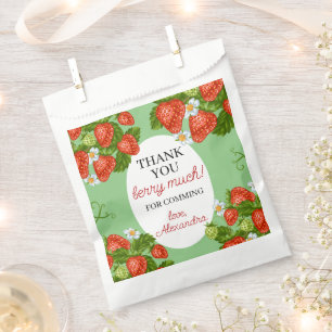 Berry Eerste Verjaardagsfeestje Favor Bedankzakje