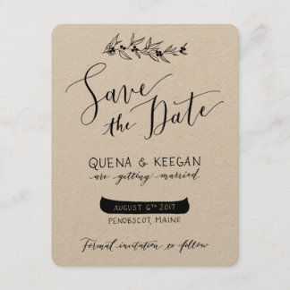 Berry en kano slaan de datum op - Quena en Keegan Save The Date