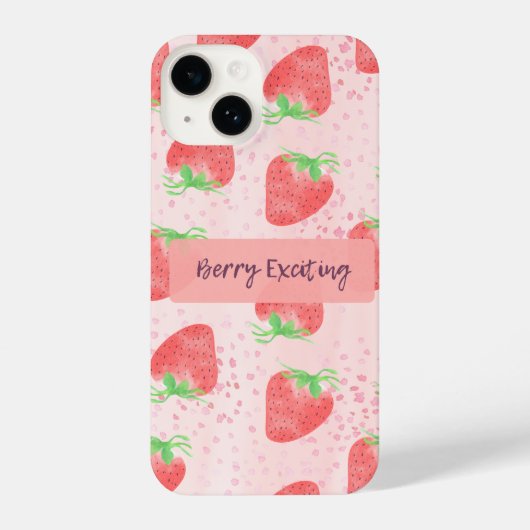Berry Exciting iPhone Hoesje (Achterkant)