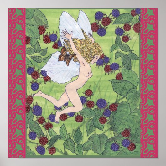 Berry Fairy Poster (Voorkant)
