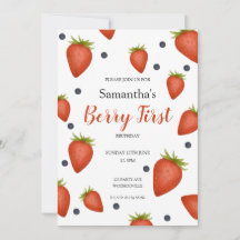 Berry First Birthday