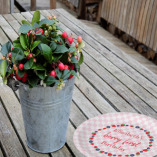 Berry First Birthday Papieren Bordje