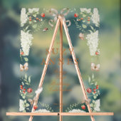 Berry First Birthday Party Welcome (Neutre)