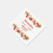 Berry First Birthday Servet (Hoek)