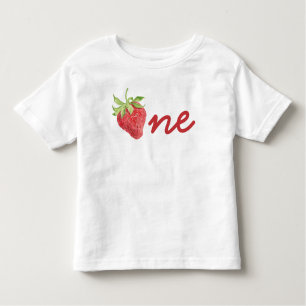 Berry First Birthday Strawberry 1st Birthday Girl Kinder Shirts