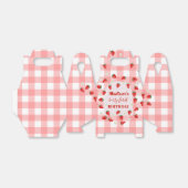 Berry First Birthday Strawberry Eerste 1e Welkom Bedankdoosjes (Uitgevouwen)