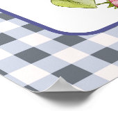 Berry First Boy's Verjaardagsbanner Poster (Hoek)