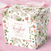 Berry First Favour Box Bedankdoosjes