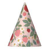 Berry First Strawberry Bouquet Verjaardag Feesthoedjes (Links)