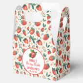 Berry First Strawberry Girl 1e verjaardag Bedankdoosjes (Geopend)