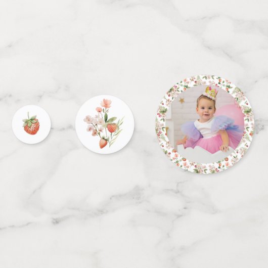 Berry First Table Confetti (Voorkanten)