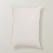 Berry Floral Nom personnalisé Coussin - Ella (Dos(Vertical))