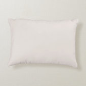 Berry Floral Nom personnalisé Coussin - Ella (Dos)