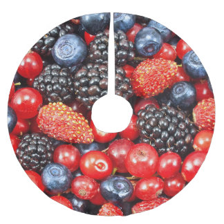 Berry-Fresh achtergrond mozaïek Kerstboom Rok