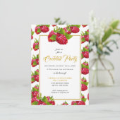Berry Fruit Summer Brunch Party Invitation (Debout devant)
