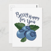 Berry Happy Briefkaart (Voorkant / Achterkant)